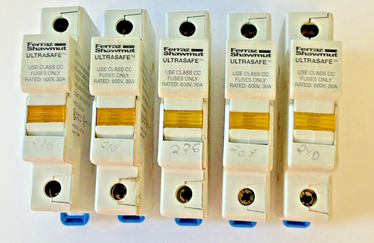 GOULD USCC1I FUSE HOLDER 600V 30A***LOTOF5***