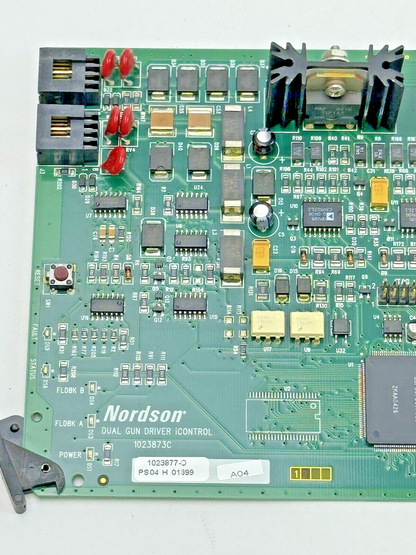 NORDSON - 1023873C - CIRCUIT BOARD - DUAL GUN DRIVER iCONTROL - 1023877-D