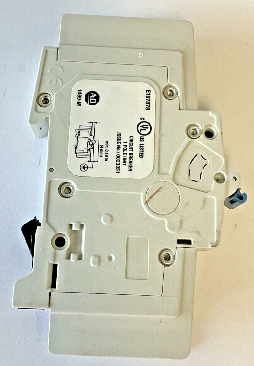 ALLEN-BRADLEY 1489-M1C020 CIRCUIT BREAKER 10KA SER.D 2A 277VAC 50-60HZ**LOTOF2**