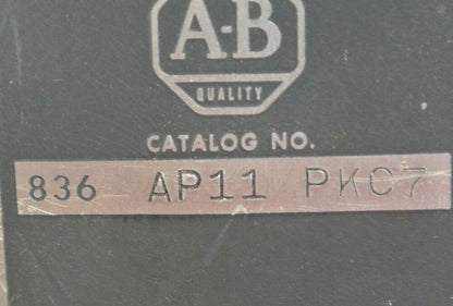 ALLEN-BRADLEY 836 AP11 PKC7 PRESSURE SWITCH  - NEW SURPLUS
