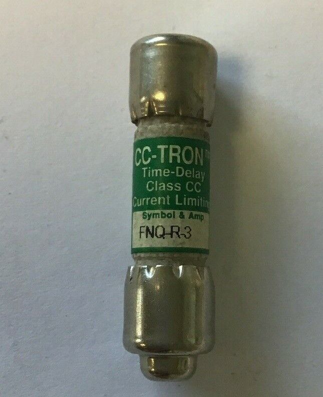 BUSMANN  FNQ-R-3 TIME DELAY FUSE CC-TRON CLASS CC 600V***LOTOF8***