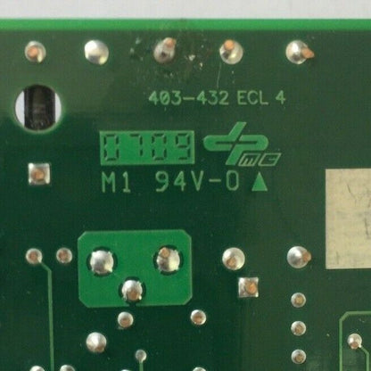 UNICO 323618.003 CIRCUIT BOARD 403-432 ECL 4