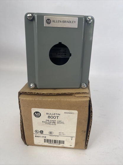 ALLEN BRADLEY 800T-1TZ DIE CAST ENCLOSURE TYPE 4, 13 SER T