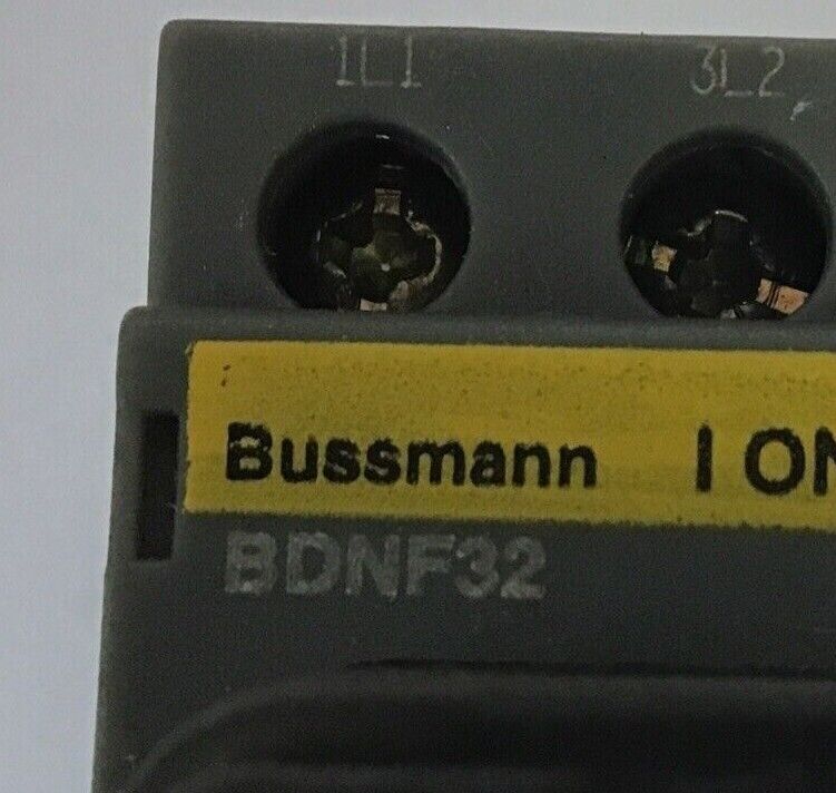 BUSSMANN BDNF32 GENERAL PURPOSE SWITCH 40A 600VAC