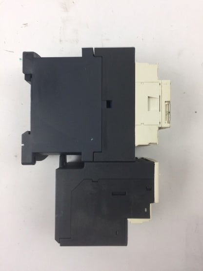 TELEMECANIQUE LC1D12BD CONTACT 25A LAD4TBDL 24V LRD07 OVERLOAD RELAY 1.6-2.5A