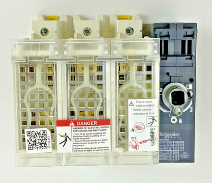 SCHNEIDER ELECTRIC GS2GU3N FUSIBLE DISCONNECT SWITCH 600V 60A