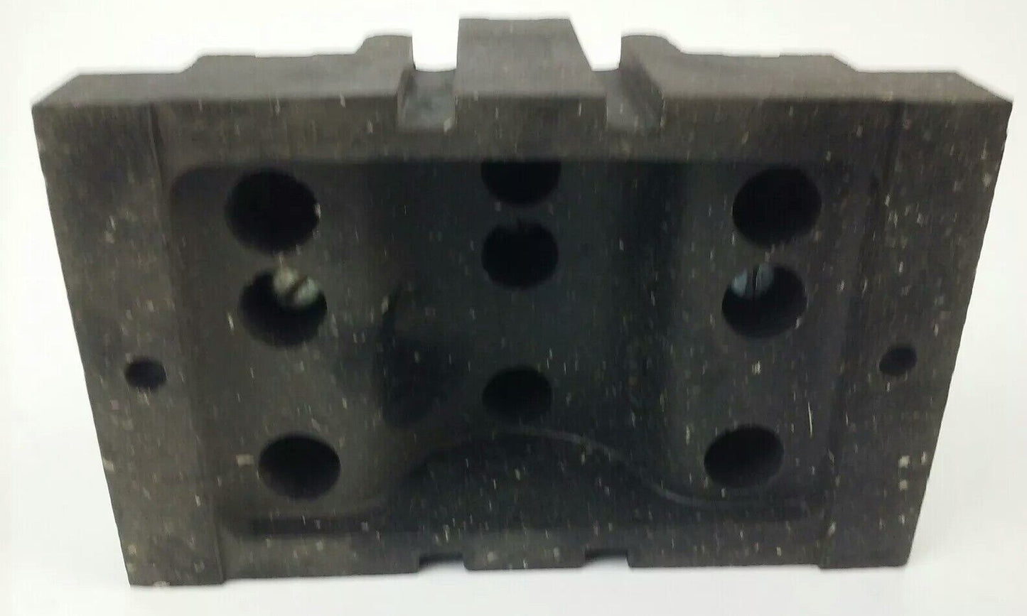 SQUARE D 3B 660 SPLITTER BLOCK 3B660, 3P, 600V, 60A, 3 BARS- MAIN LUG #14-2, NEW