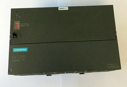 SIEMENS 1P6EP1-334-1SL11 SITOP POWER 10 POWER SUPPLY 230/120VAC 24VDC/10A