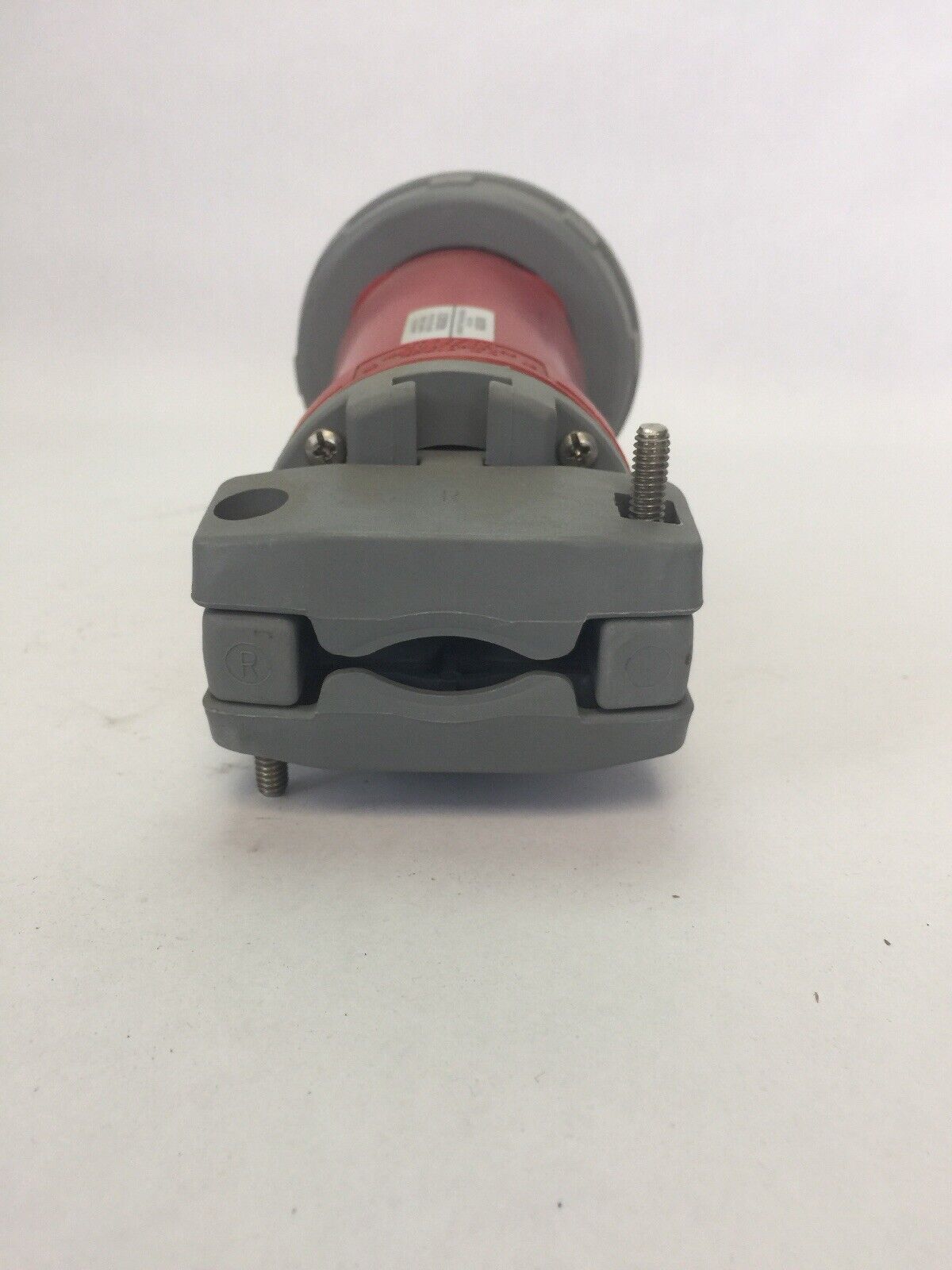 HUBBELL HBL4125P6W PLUG WATERTIGHT 125A 380/416VAC 3 POLE 4 WIRING GROUNDING IEC