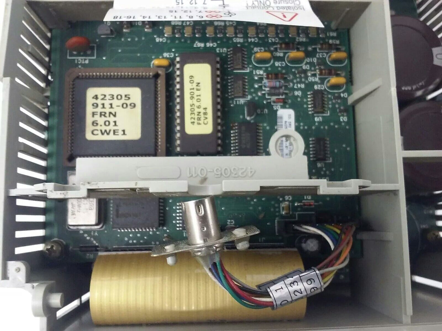 ALLEN BRADLEY 1305-BA03A SER. C, AC DRIVE, INPUT: 380/460V, 2.2A, 50/60HZ, PARTS