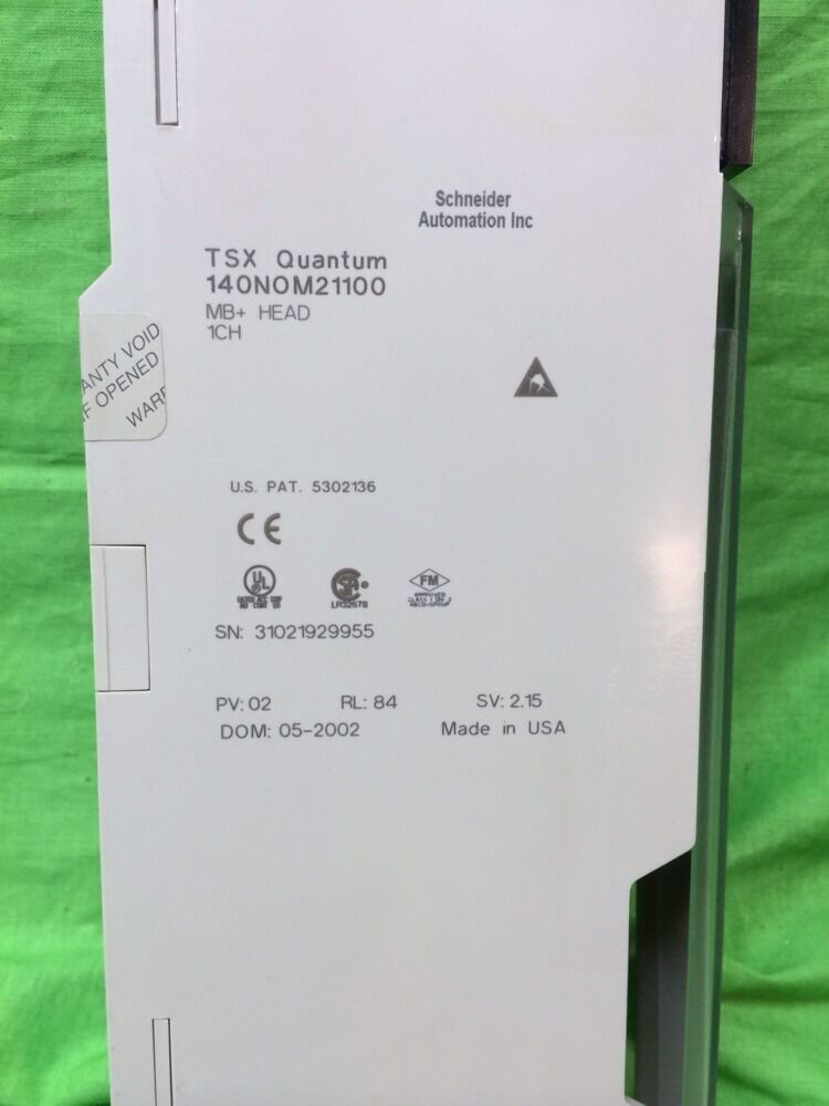 SCHNEIDER TSX QUANTUM MODBUS PLUS MODULE 140NOM21100, MB+HEAD