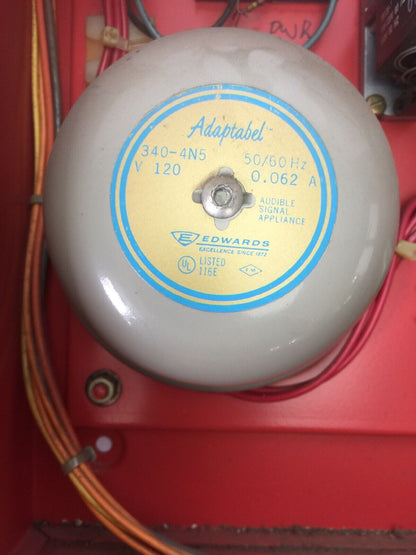 SYLVANIA CLARK CONTROL 10665 FIRE PUMP ALARM PANEL