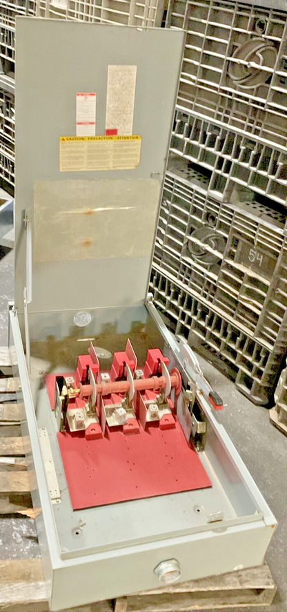 SQUARE D HU365R SAFETY SWITCH SER.E2 400A 600V TYPE 3R