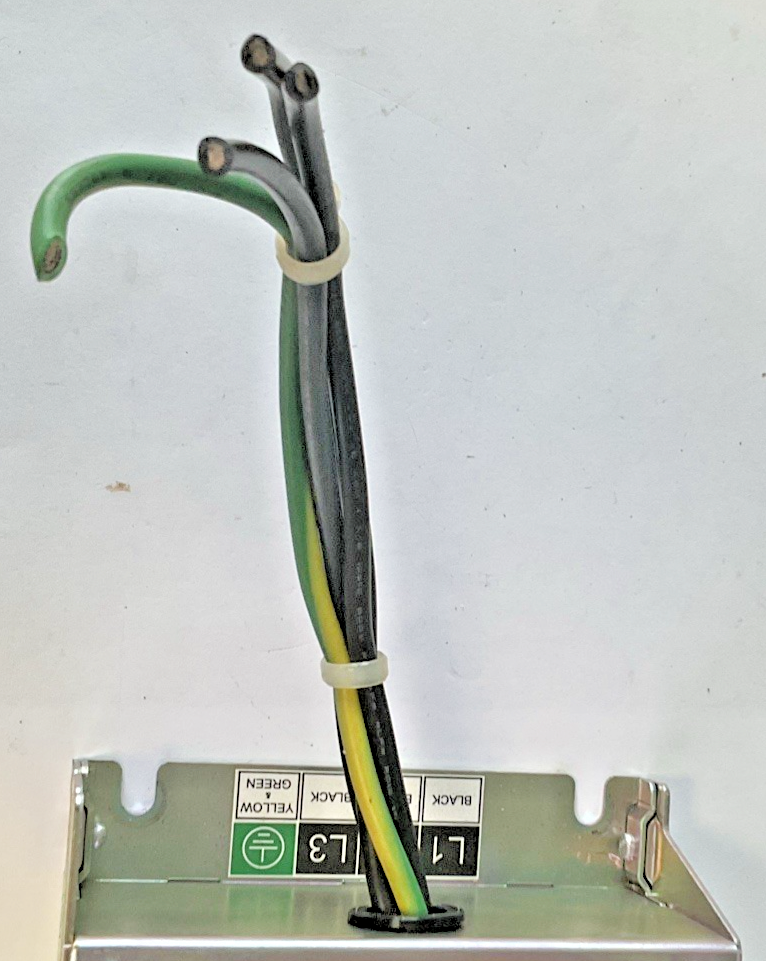 ALLEN BRADLEY 22-RF012-BL POWERFLEX LINE FILTER SER.A  480VAC 63HZ 12A 5.0HP