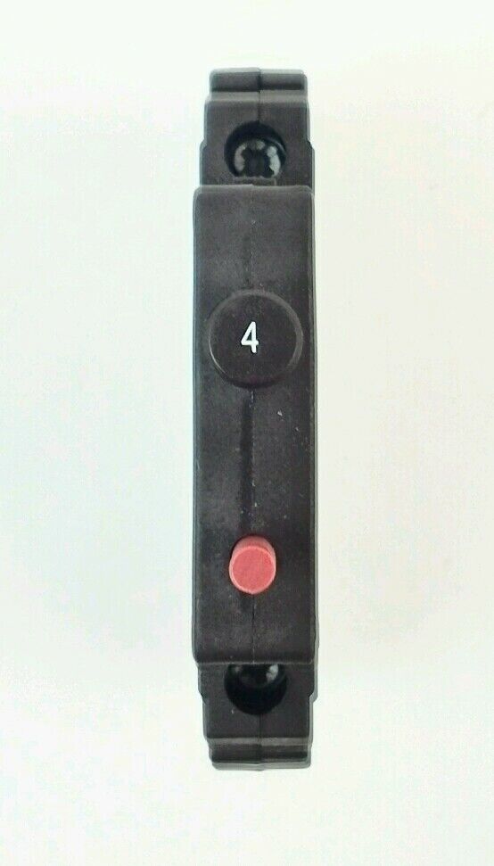 WEIDMULLER 9104353500 4A CIRCUIT BREAKER AC250V-DC80V