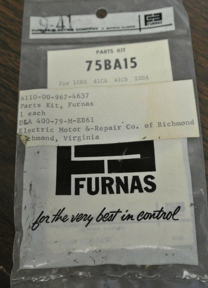 FURNAS 75BA15 CONTACT SET / NEW SURPLUS