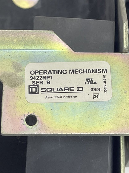 SQUARE D 9422RP1 OPERATING MECHANISM SER B MISSING LOWER METAL BRACKET 9999 R26