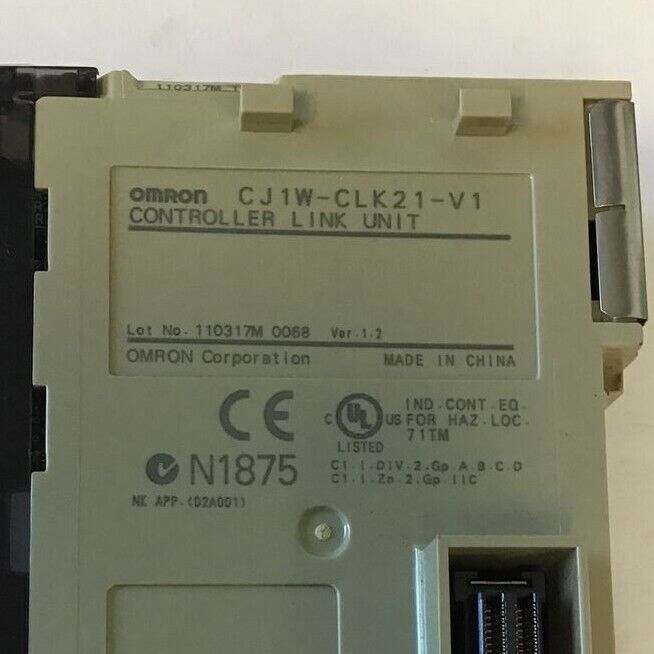 OMRON CJ1W-CLK21-V1 CONTROLLER LINK UNIT