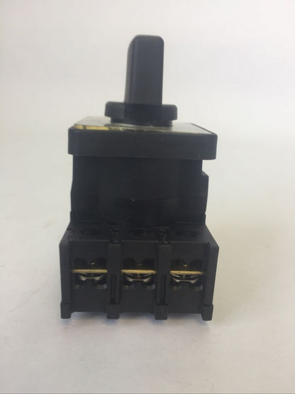 KLOCKNER MOELLER P1-25 ON OFF SWITCH 20A 600VAC 15HP 3PH
