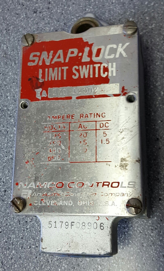 600V Snap Lock Limit Switch EA17012302 EA