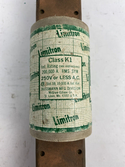 Bussmann Limitron KTN400 400A 250V Fuse "Lot of 2"