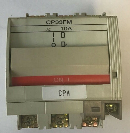 FUJI CP33FM/10W CIRCUIT PROTECTOR 10A 50/60HZ 3POLE