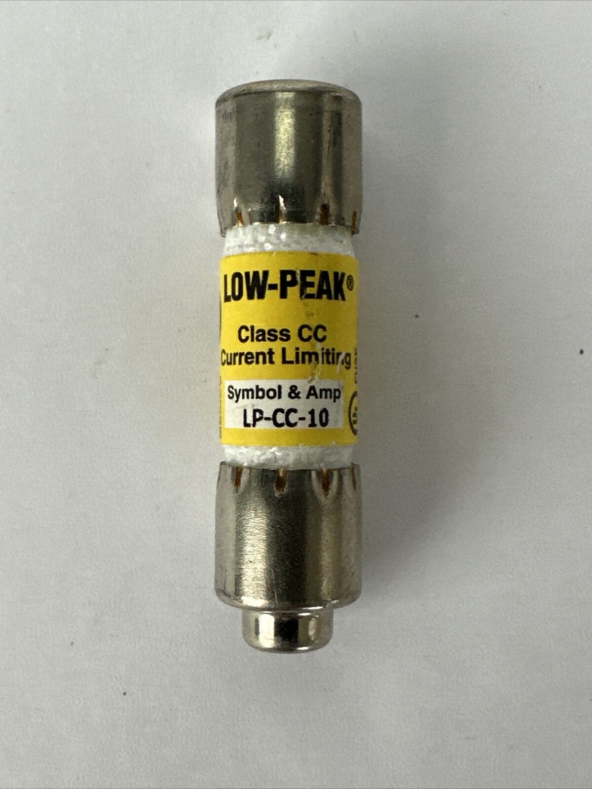 BUSSMANN LP-CC-10 LOW PEAK CURRENT LIMITING FUSE 10AMP 600V (LOT OF 5)