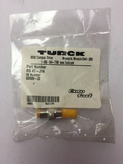 TURCK RS 4T-J14 CONNECTOR