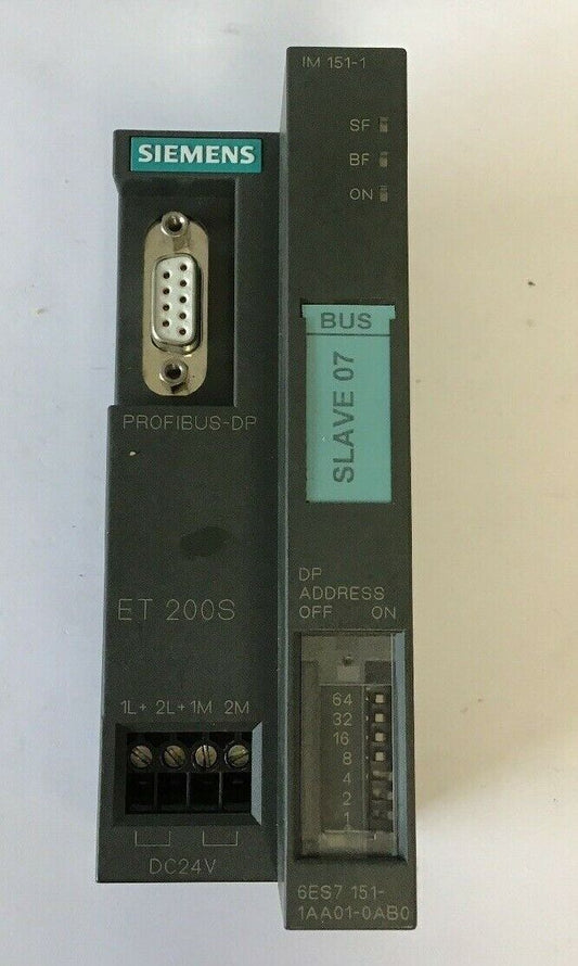 SIEMENS 6ES7 151-1AA01-0AB0 INTERFACE MODULE SIMATIC S7