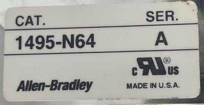 ALLEN BRADLEY 1494V-DS30 SER D DISCONNECT SWITCH 1494V-FS30 SER D LPJ-20SP