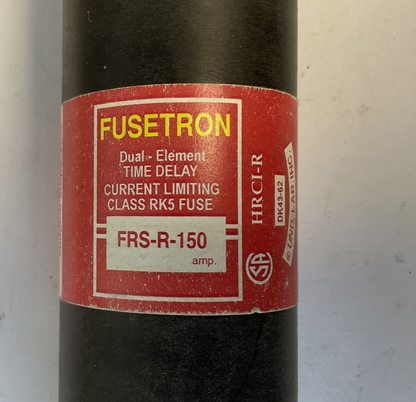 BUSSMANN FRS-R150 FUSETRON FUSE 150A 600VAC