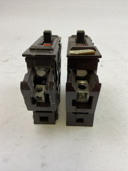 WADSWORTH A115 1POLE CIRCUIT BREAKER 15AMP 120/240VAC (LOT OF 2)