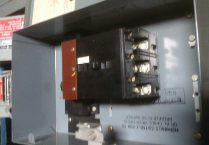 WESTINGHOUSE BP-EA CIRCUIT BREAKER ENCLOSURE w/ 20A CIRCUIT BREAKER