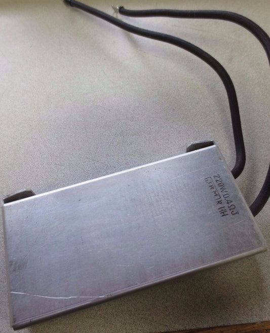 JRM JAPAN RESISTOR Mfg. 220W, 0.4 Ω J - 0.4 OHM - RESISTOR