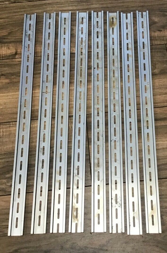 IDEC DIN RAIL 25" ****LOT OF 8****