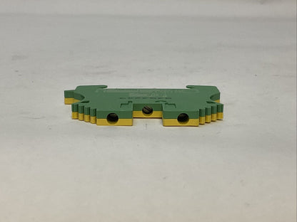 ALLEN BRADLEY 1492-JG3 GROUND TERMINAL BLOCK (LOT OF 4)
