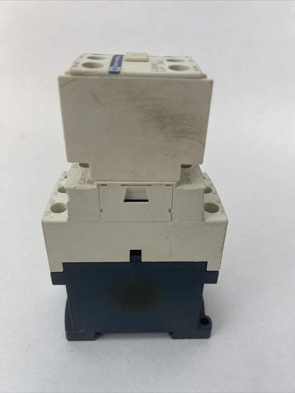 TELEMECANIQUE CAD50BD CONTACTOR 10A 600VAC COIL 24VDC LAD4TBDL 5-24V LADN22 LA1