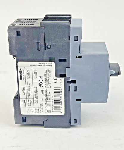 SIEMENS - 3RV2011-1CA10 - CIRCUIT BREAKER / MOTOR PROTECTOR