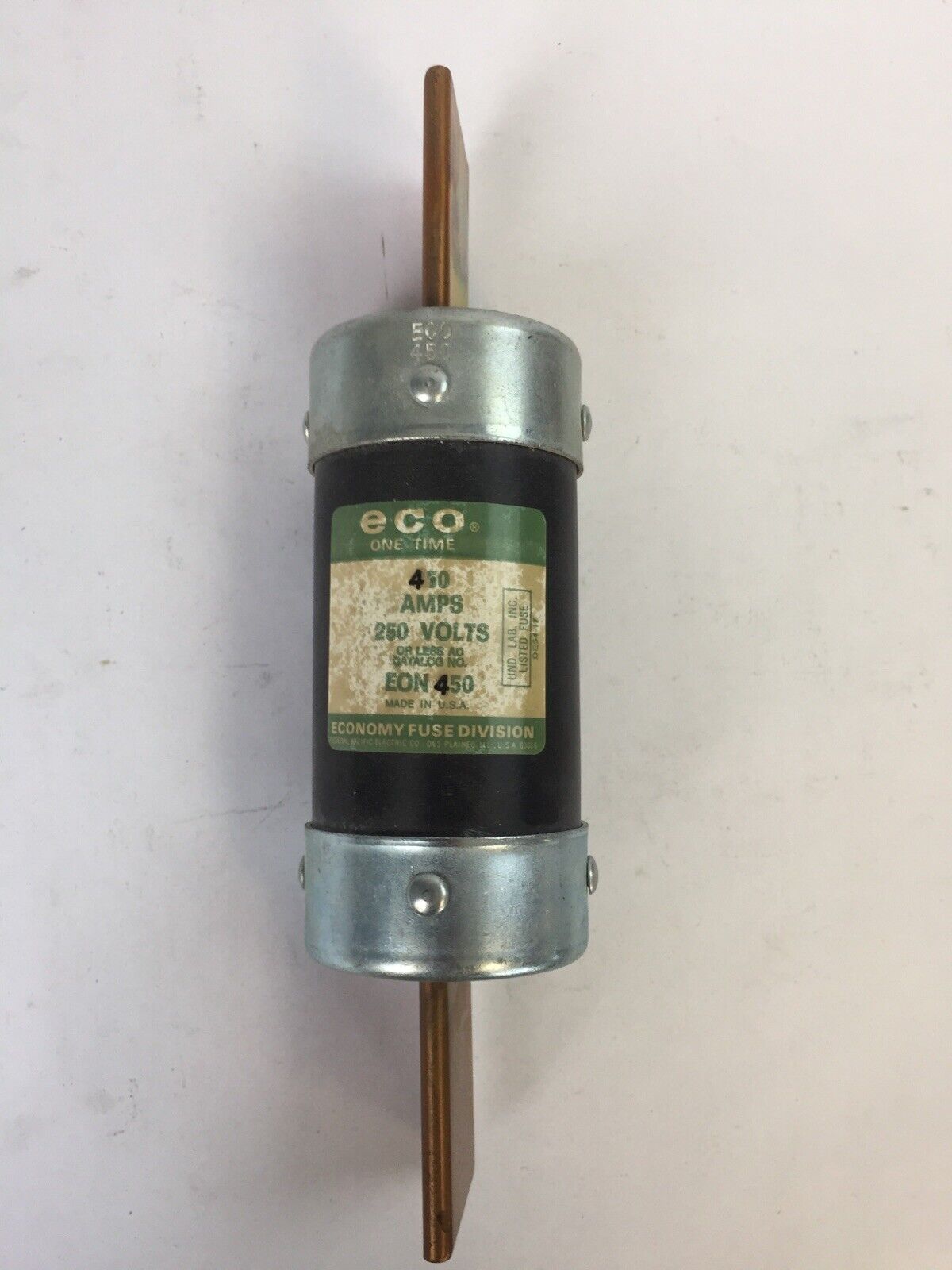 ECONOMY EON450 ECO ONE TIME FUSE 450AMP 250VAC