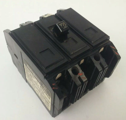 WESTINGHOUSE HQCA3070 CIRCUIT BREAKER 3P 240VAC 70A TYPE HQCA