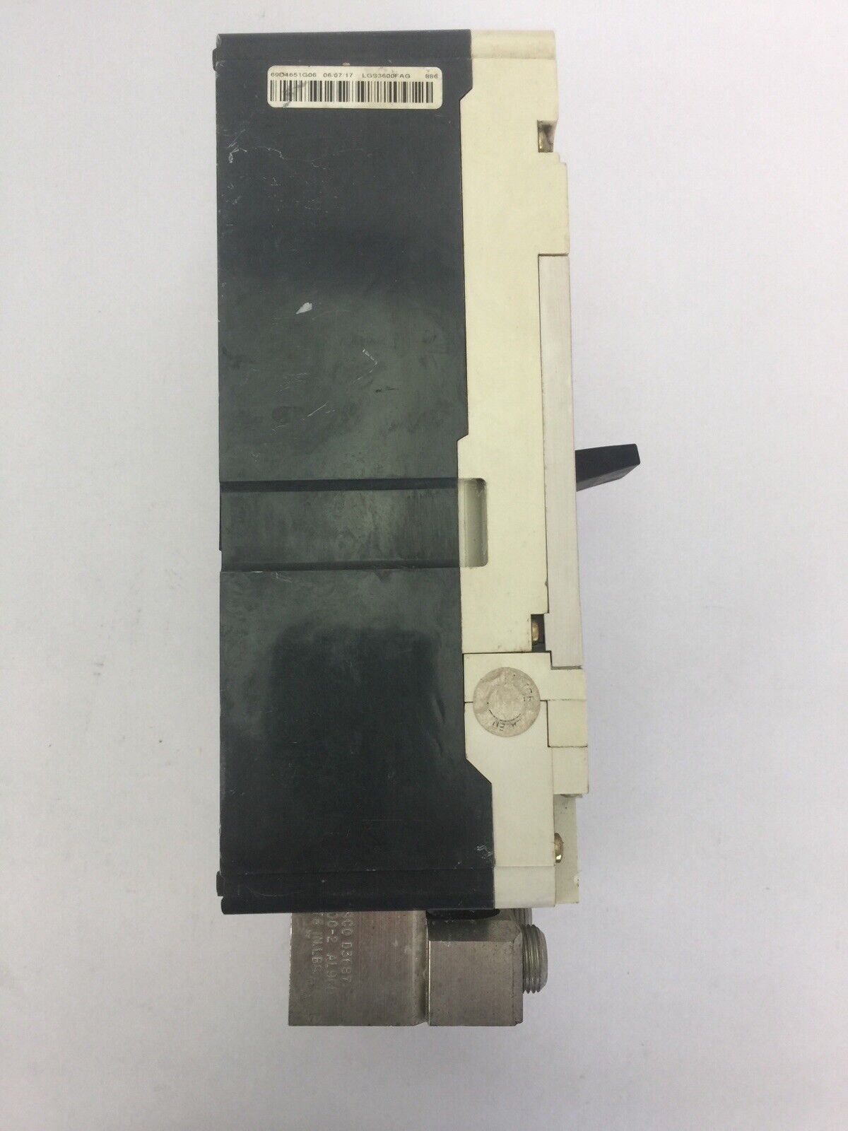 CUTLER HAMMER LGS3630NN INDUSTRIAL CIRCUIT BREAKER 600A 600VAC 250VDC 3POLE
