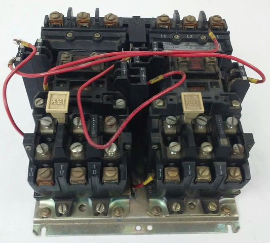 ALLEN BRADLEY, 520E-BOD , SER. C, STARTER, SIZE 1, 600V, 27A, 3PH, 120V COIL 3PH
