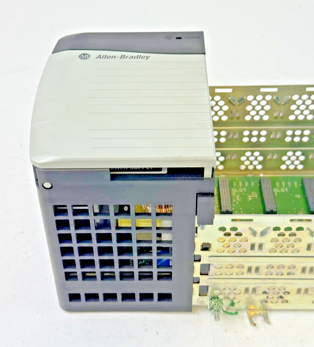 ALLEN-BRADLEY - 1756-PB72 SER. C - CONTROLLOGIX DC POWER SUPPLY & 1756-A10 B