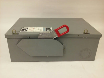 CHALLENGER H5136 SAFETY SWITCH, TYPE 1 INDOOR, 100A, 600V, NON FUSIBLE, NEW