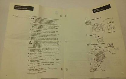 ALLEN BRADLEY 1336P-TB1, 1492-U, I/O TERMINAL UPGRADE KIT, 3-10HP CT, 3-15HP VT