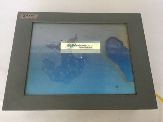 XYCOM 4115T INDUSTRIAL COLOR TOUCH MONITOR 100-240VAC 2000-256-2K OPTION 0.8A