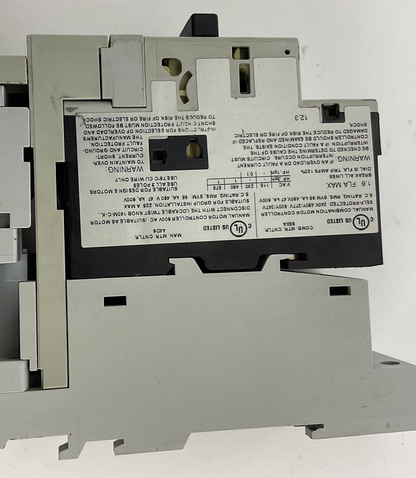 ALLEN BRADLEY 190S-AND2-CB16C COMBONATION STARTER SER.A