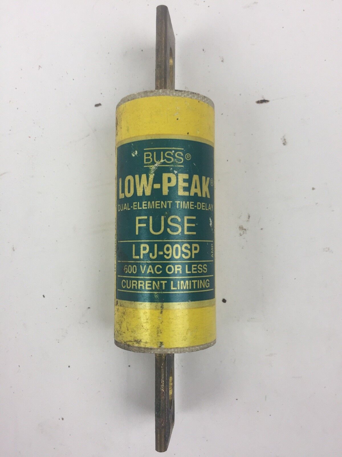 BUSS LPJ-90SP LOW-PEAK DUAL-ELEMENT TIME-DELAY FUSE 600 VAC 90 AMP