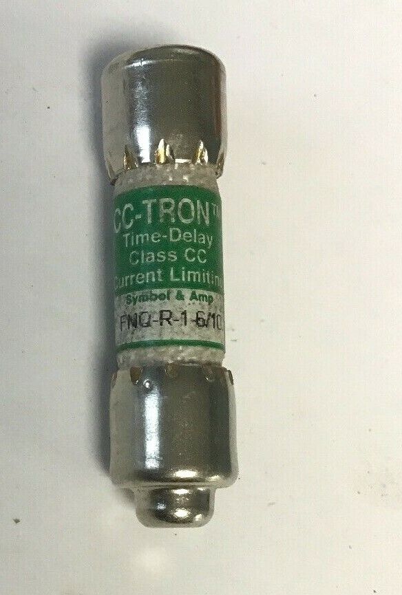 BUSSMAN FNQ-R-1-6/10 CC-TRON 600VAC 200KA FUSES ***LOTOF6***