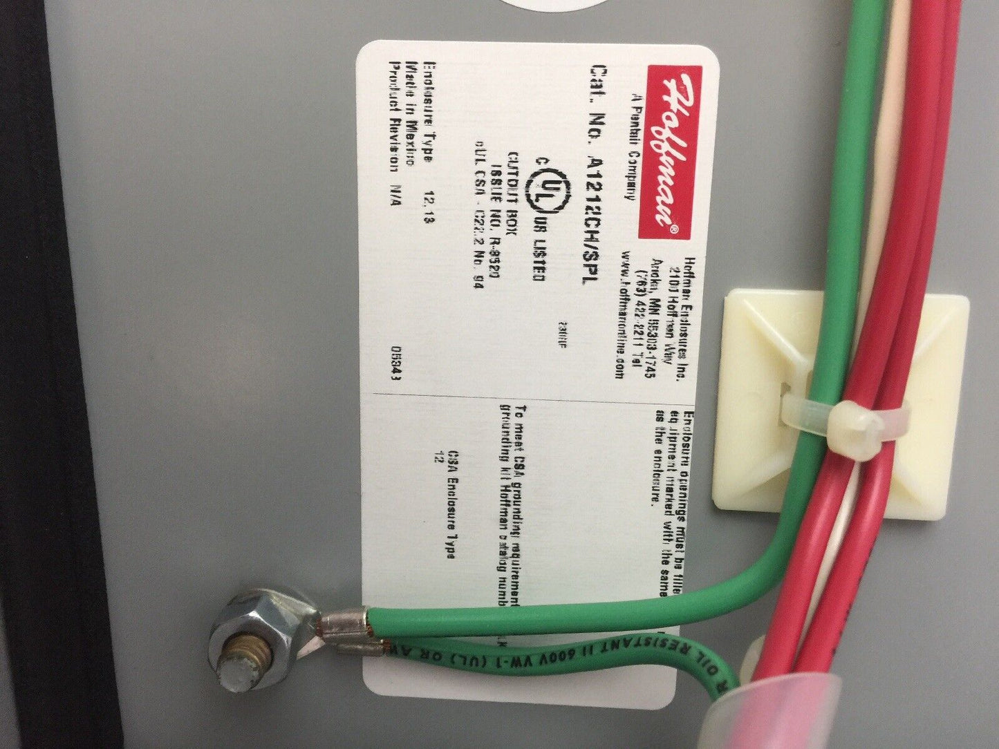 MARCIE GN1000S TRANSFORMER DISCONNECT 1000 VA 460V PRI 115V SEC SHIELDED